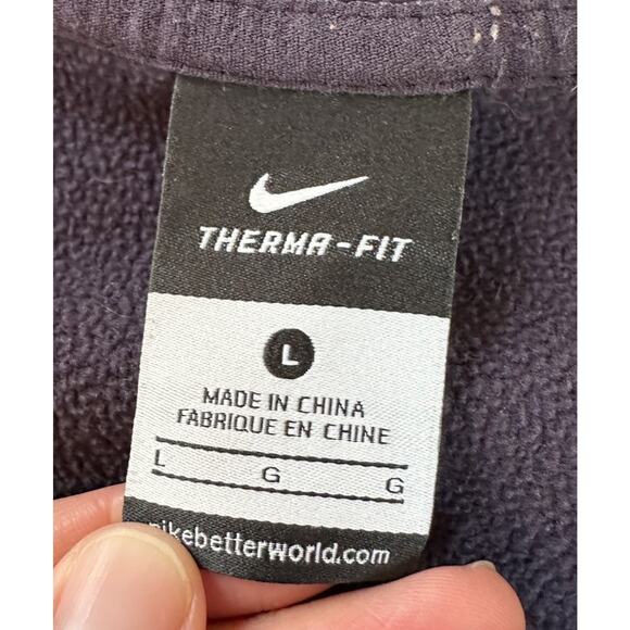 Nike Hooded Jacket Size Large Men’s Full Zip - Picture 3 of 8